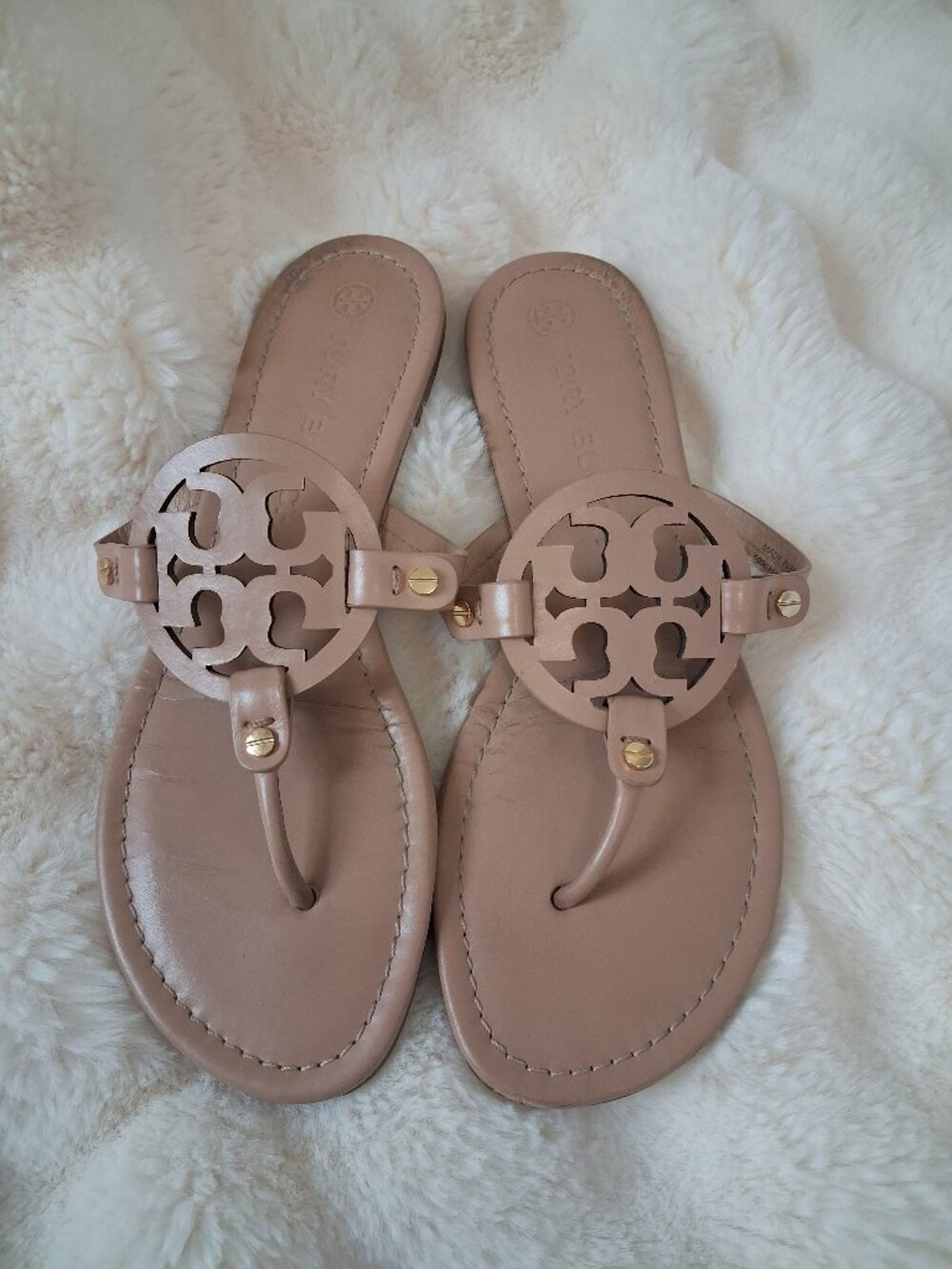Tory Burch Miller Sandals in Light Makeup